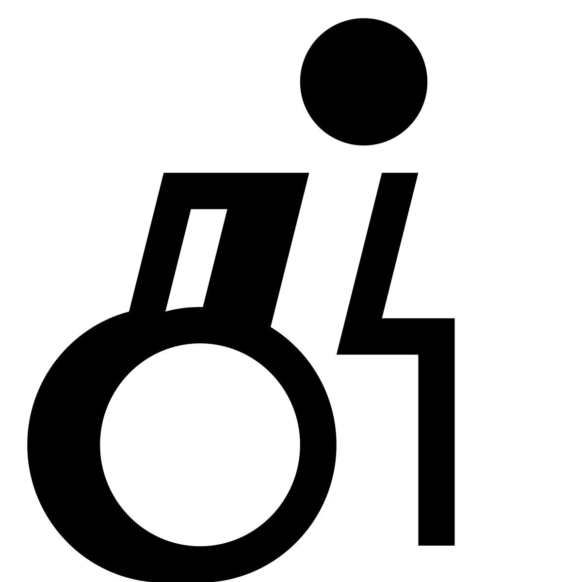 hatch style rollstuhl icon