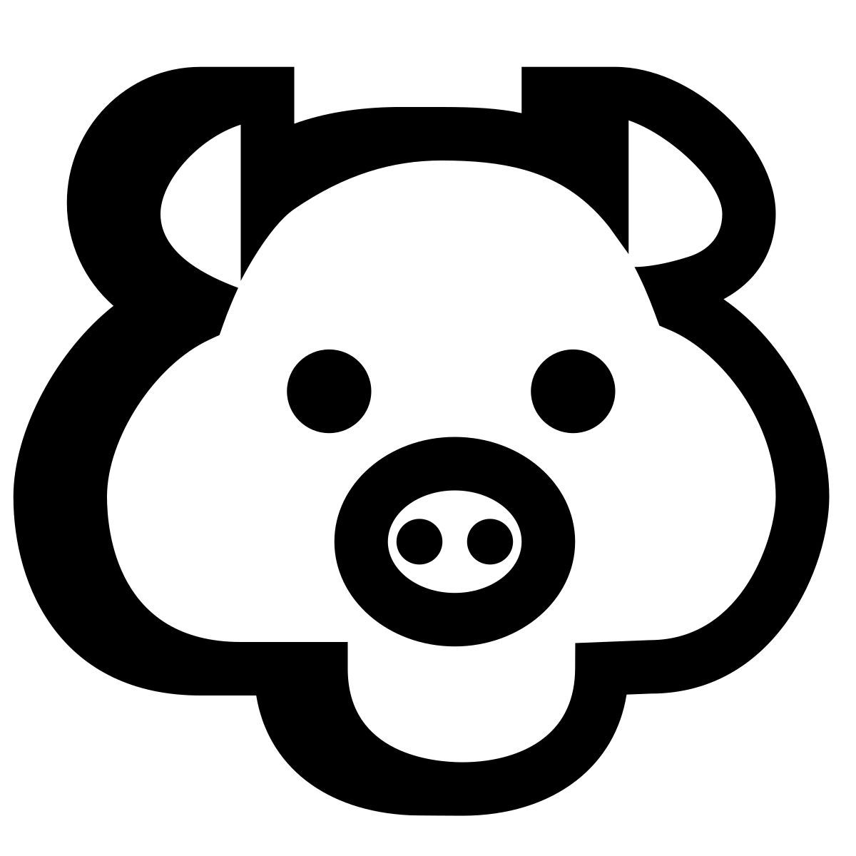 hatch style année du cochon icon