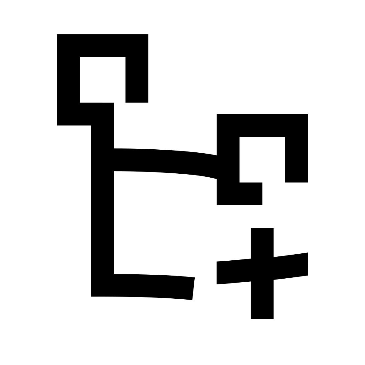 hieroglyphs style add subnode icon