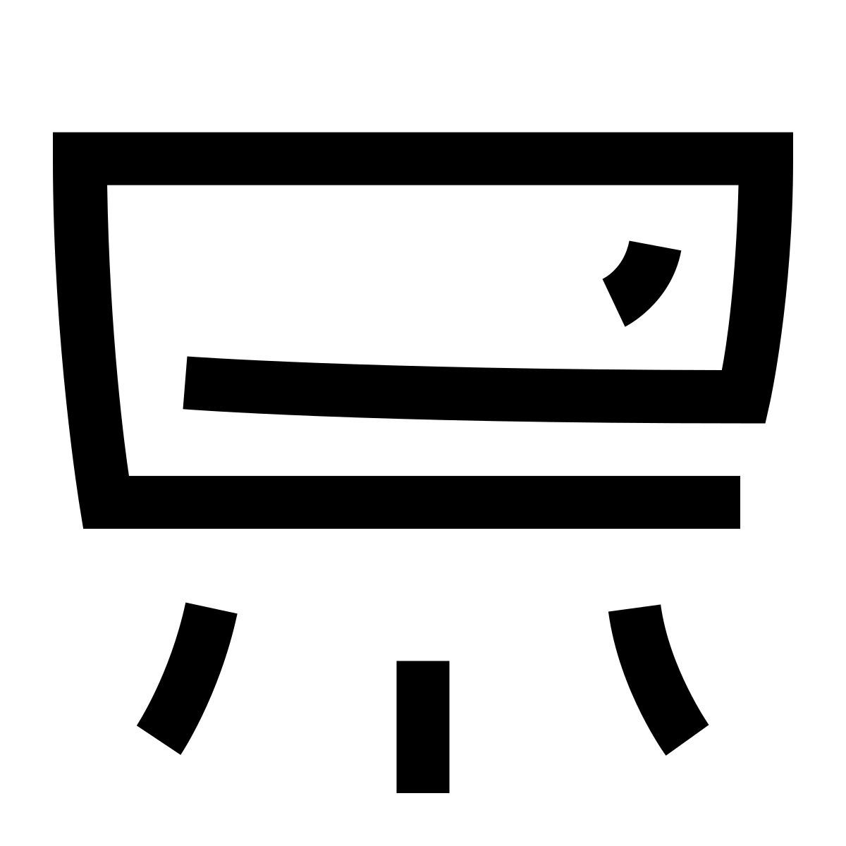hieroglyphs style condicionador de ar icon