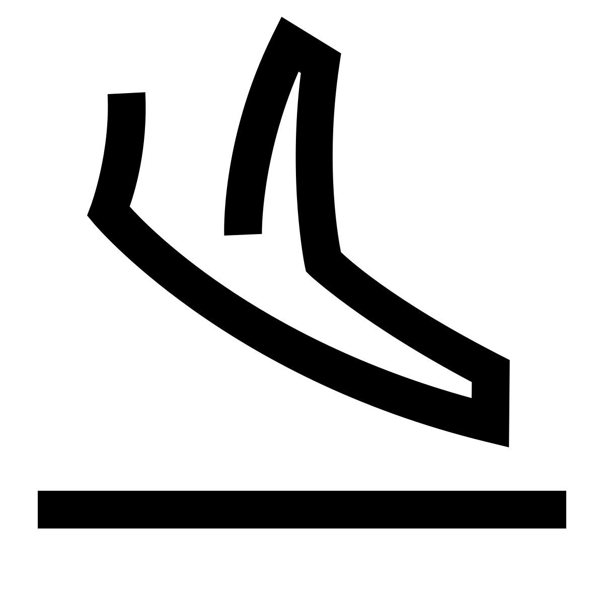 hieroglyphs style aterrizaje icon