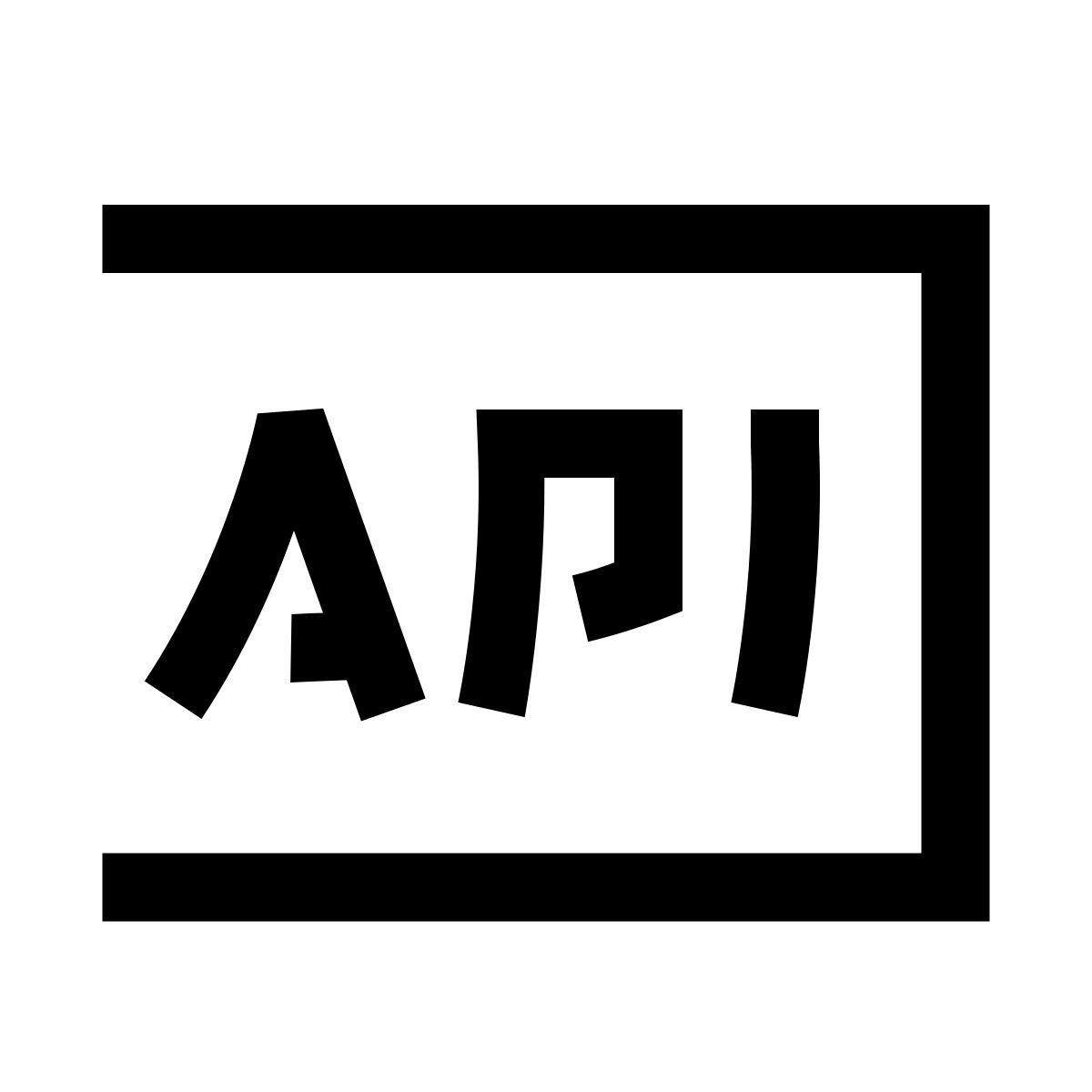 hieroglyphs style api icon
