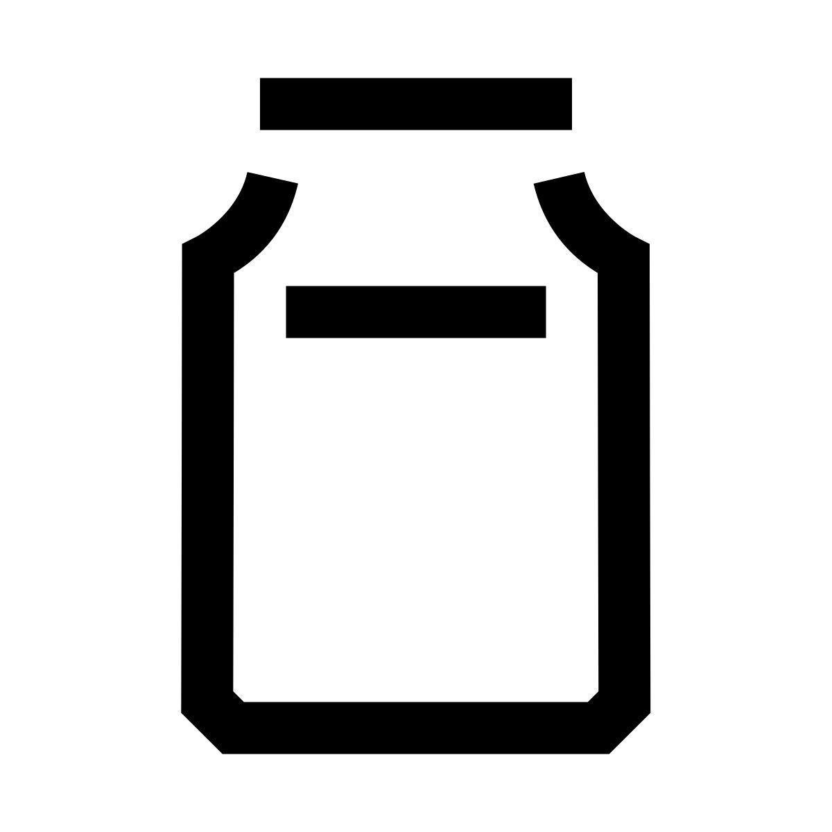 hieroglyphs style bierdose icon