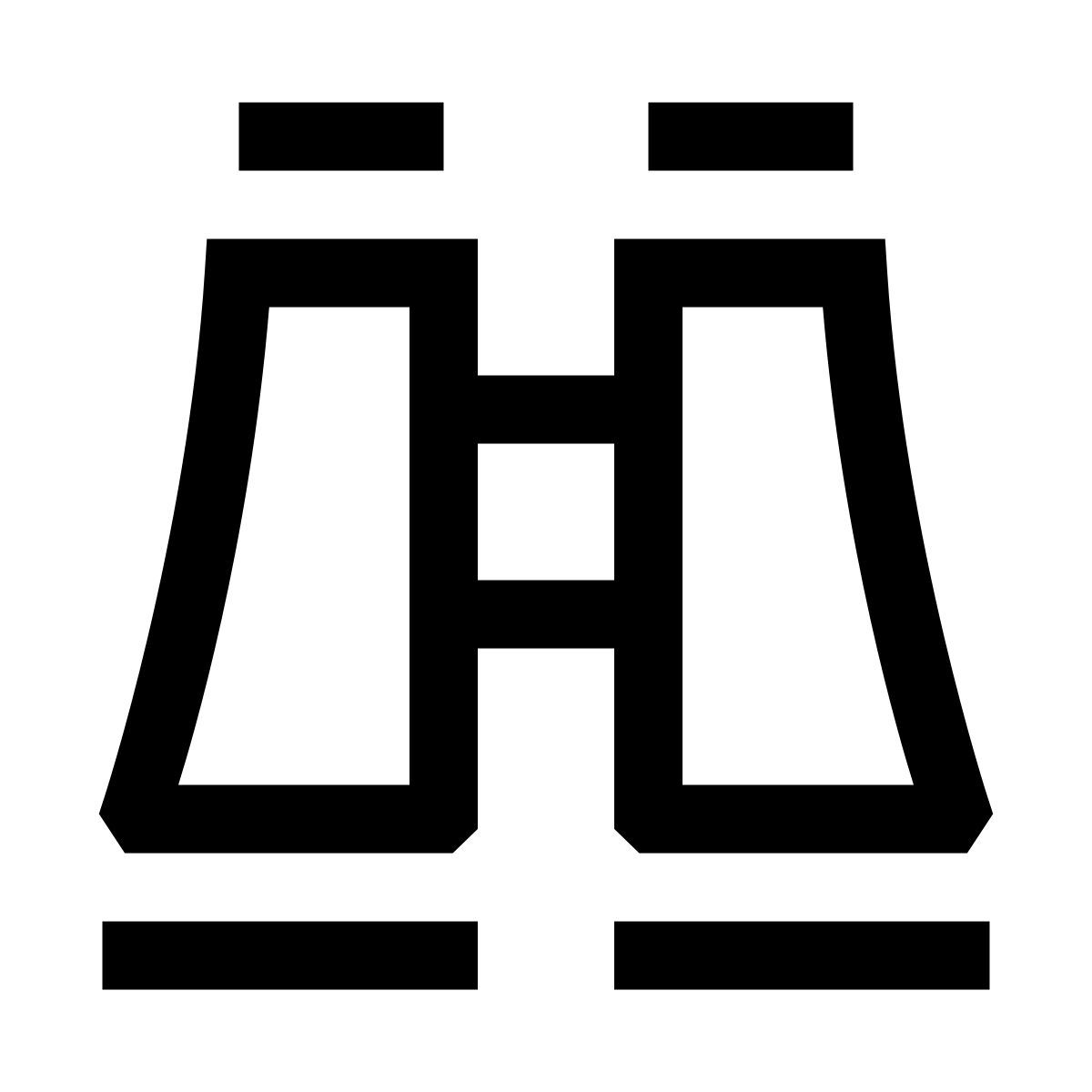 hieroglyphs style 双筒望远镜 icon