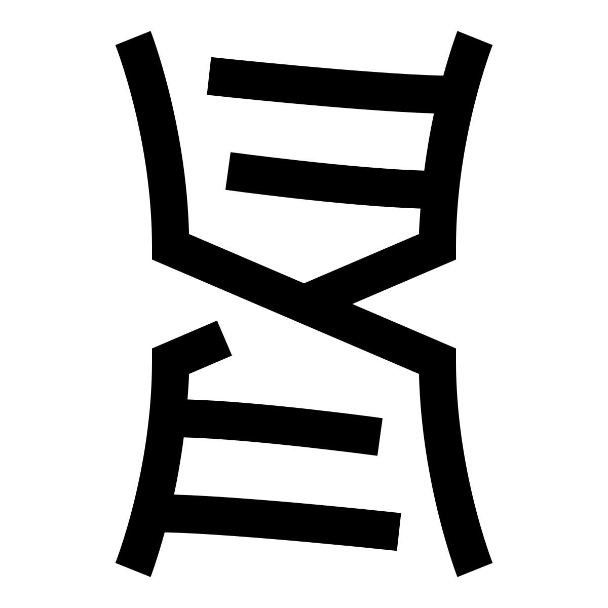 hieroglyphs style 분자 구조 icon