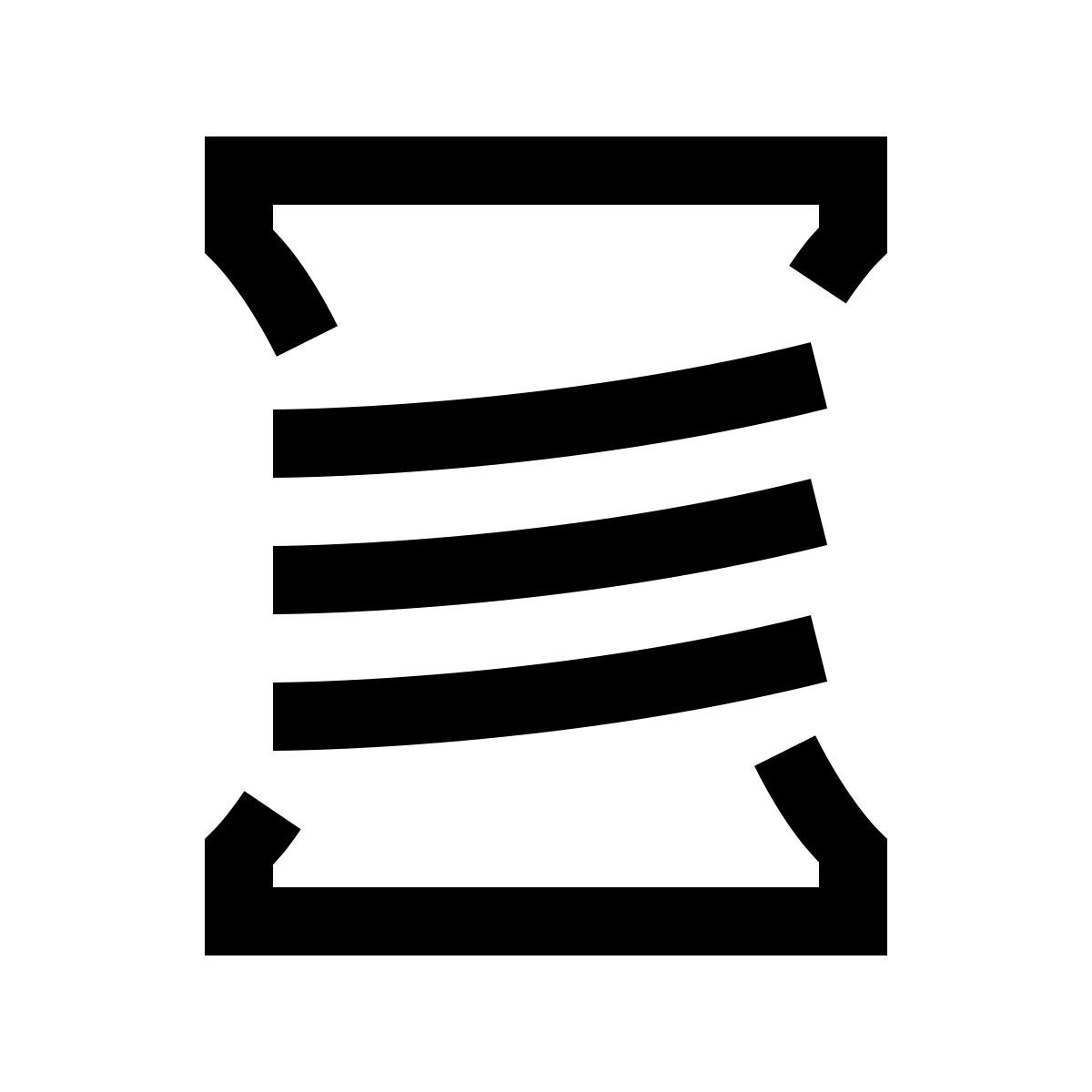 hieroglyphs style bobina icon