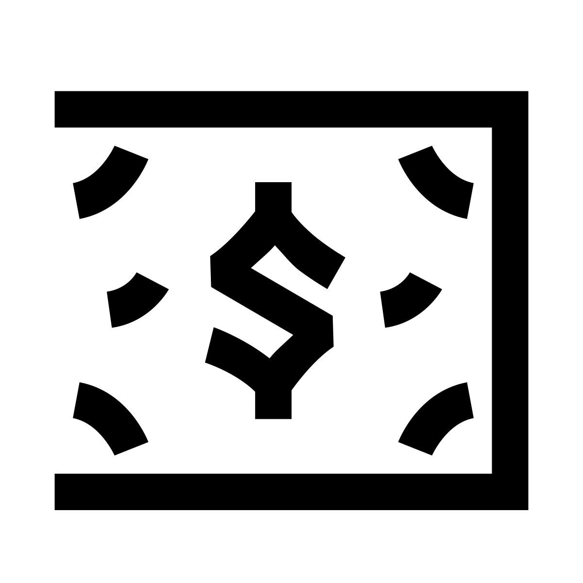 hieroglyphs style obbligazioni icon