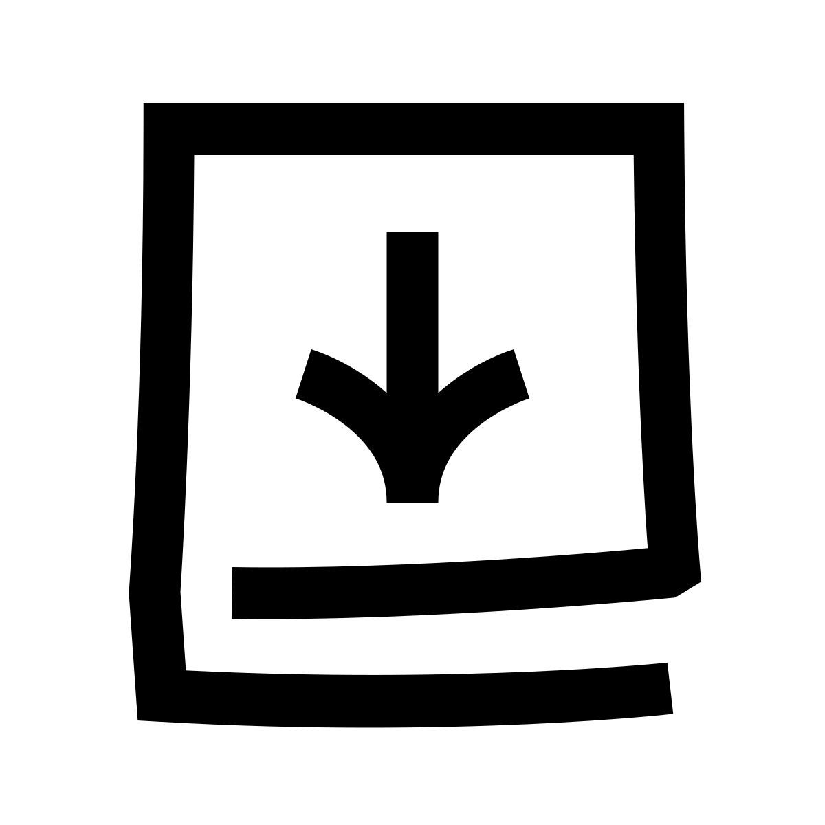 hieroglyphs style emprestar o livro icon
