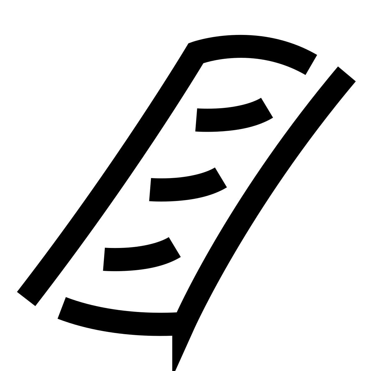 hieroglyphs style bread icon