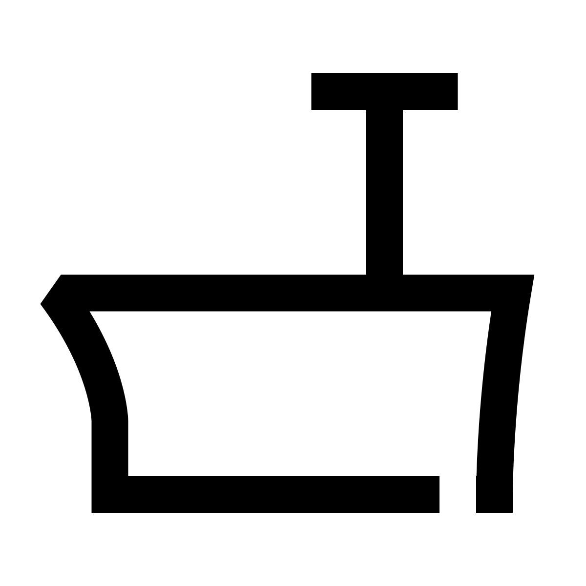 hieroglyphs style telecamera bullet icon