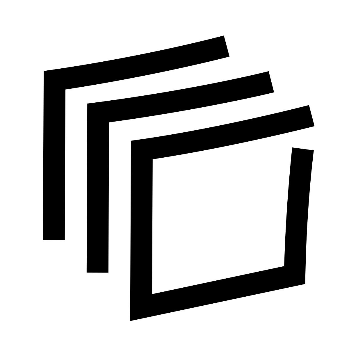 hieroglyphs style bursts icon