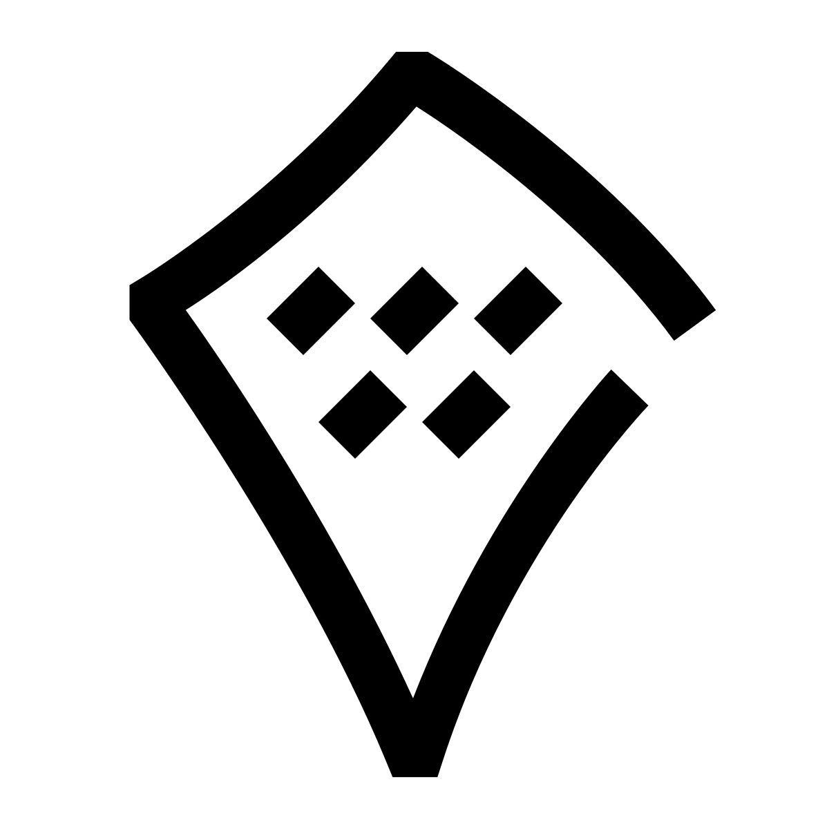 hieroglyphs style 캡 스탠드 icon