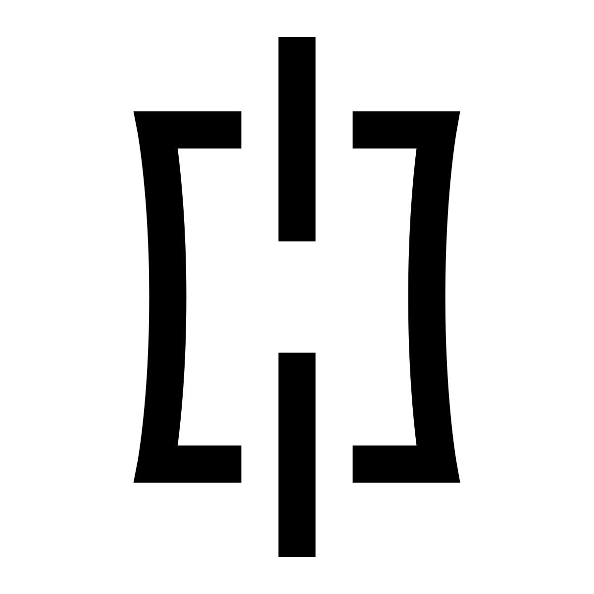 hieroglyphs style 체인 인터 미디 에이트 icon