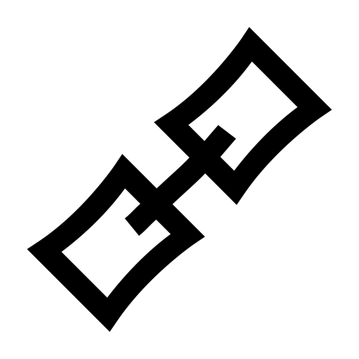 hieroglyphs style chain icon
