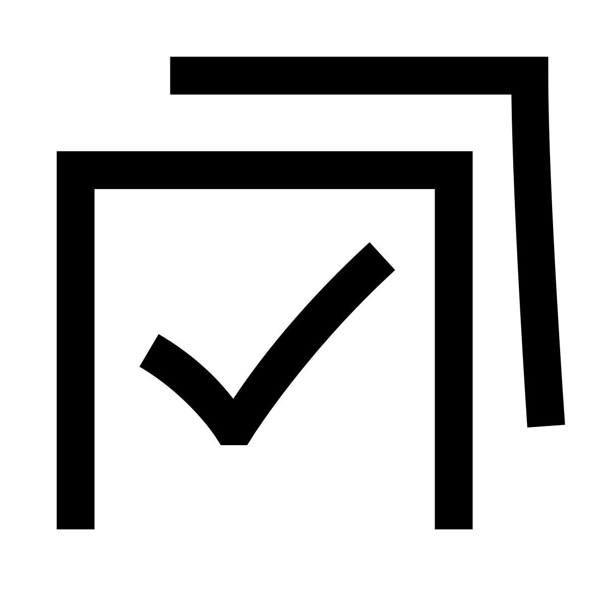 hieroglyphs style check all icon