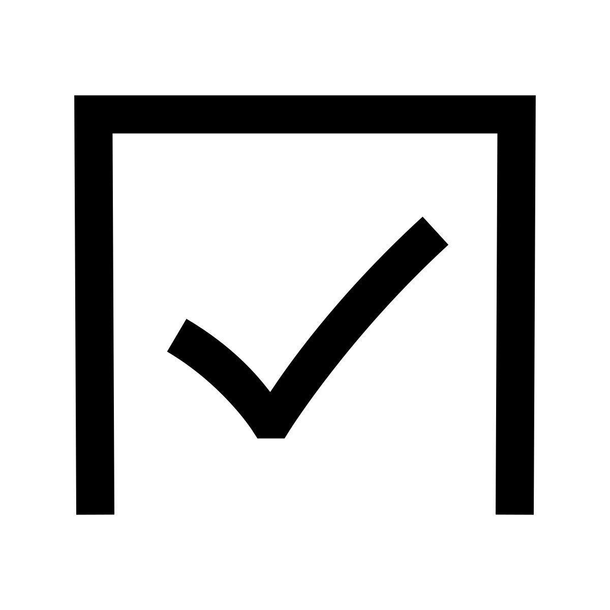 hieroglyphs style checkbox markiert 2 icon