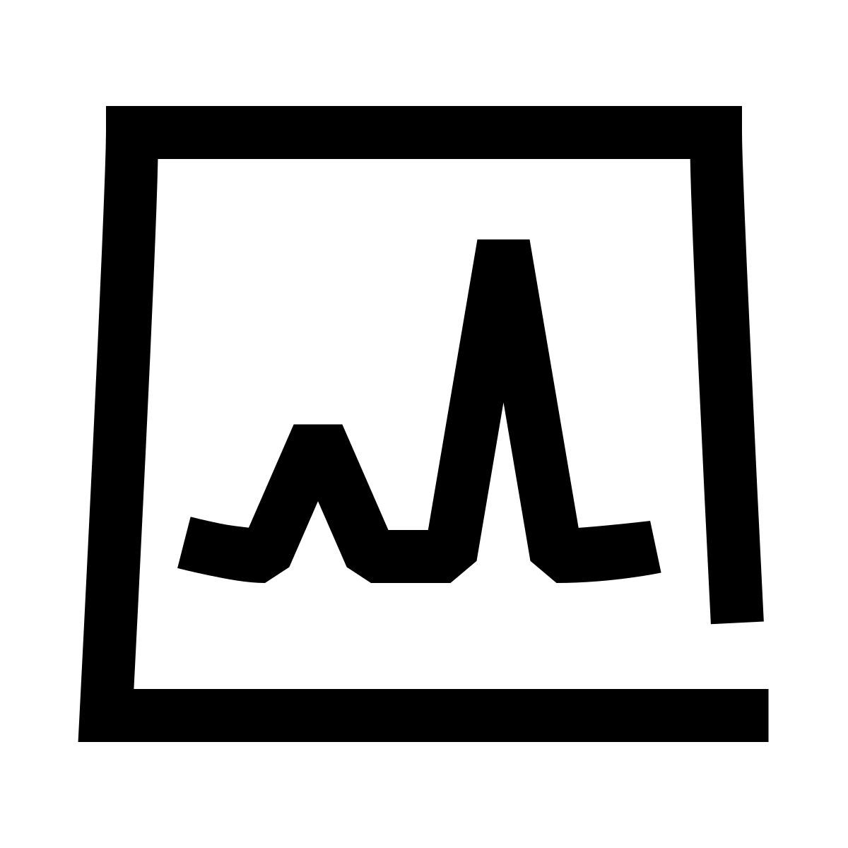 hieroglyphs style cromatografía icon