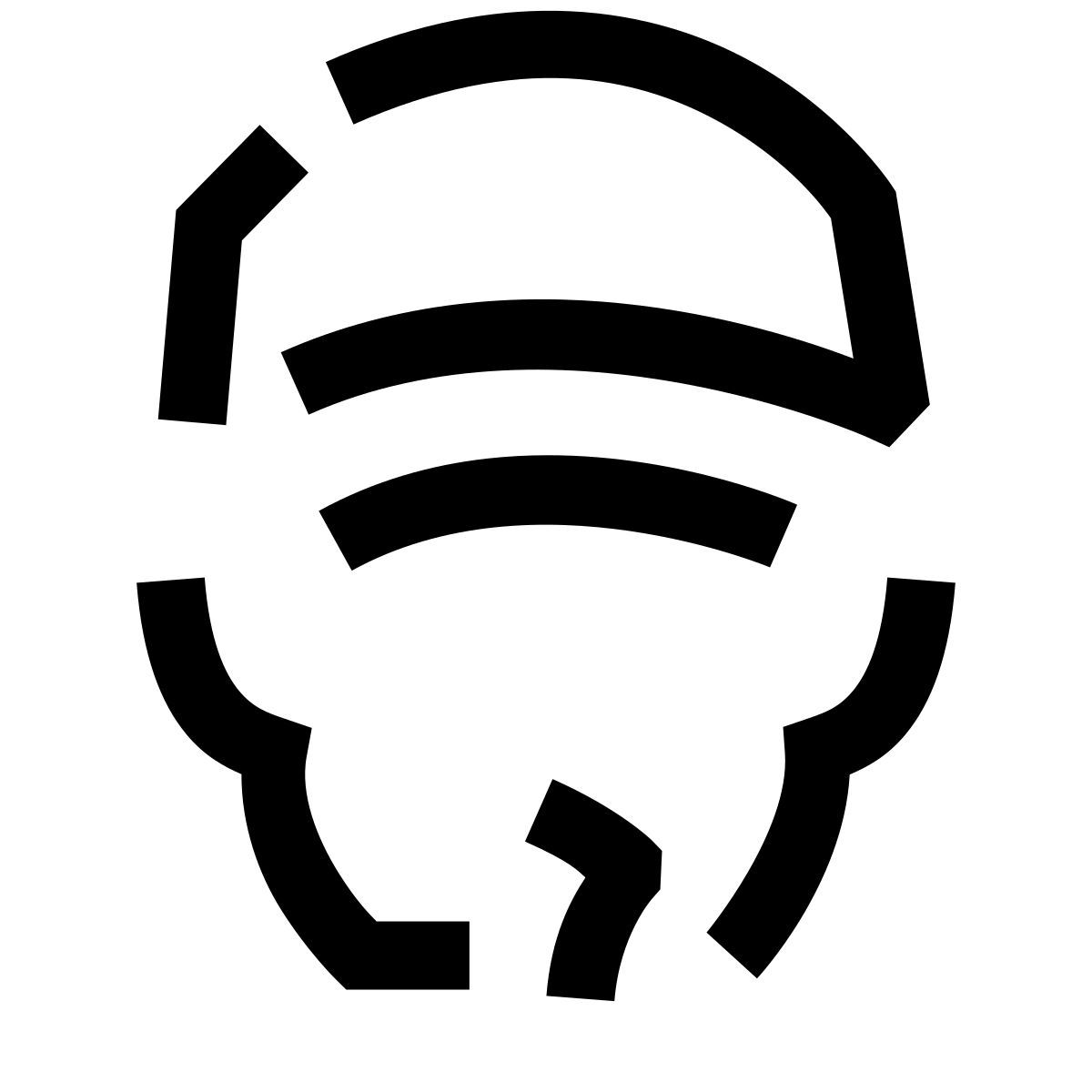 hieroglyphs style 코치 icon