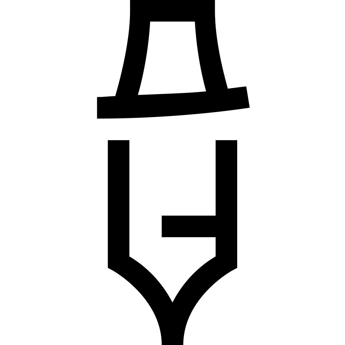 hieroglyphs style 색상 드롭퍼 icon
