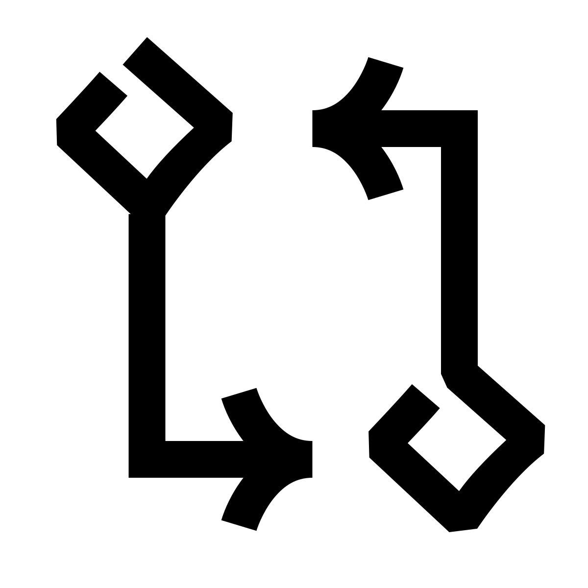 hieroglyphs style 망할 놈의 비교 icon