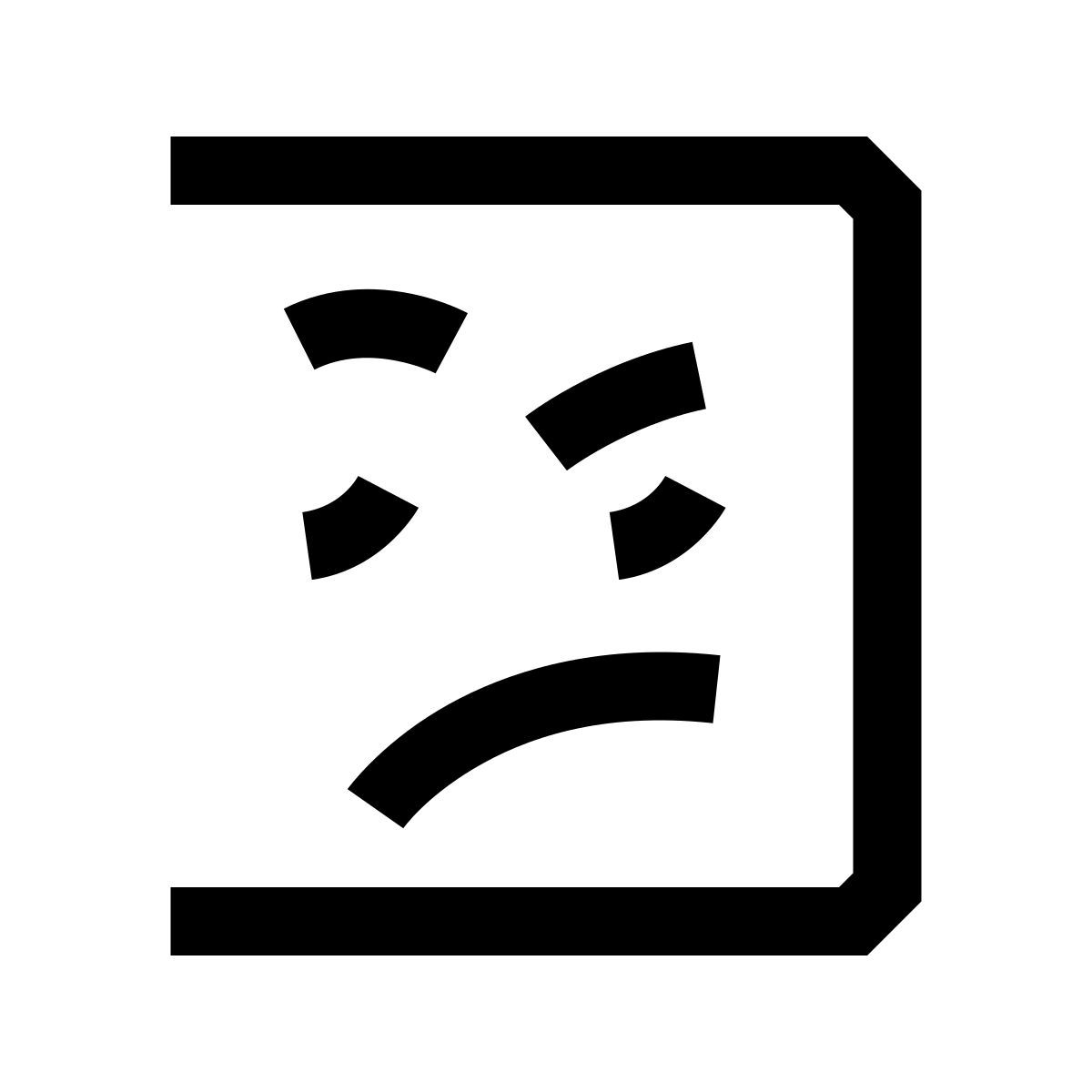 hieroglyphs style confus icon