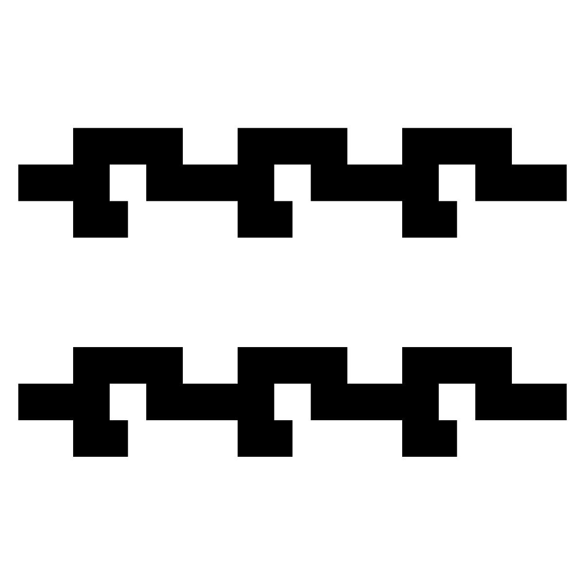 hieroglyphs style keine daten verbunden icon