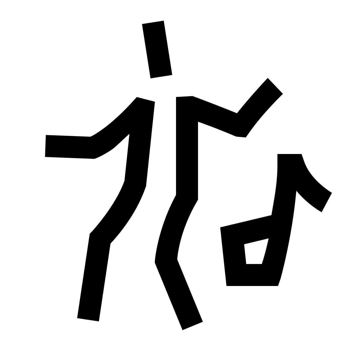 hieroglyphs style dança icon