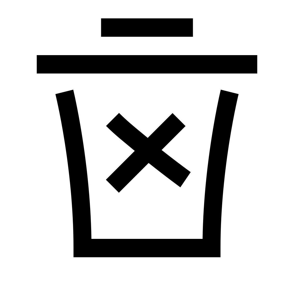 hieroglyphs style supprimer pour toujours icon