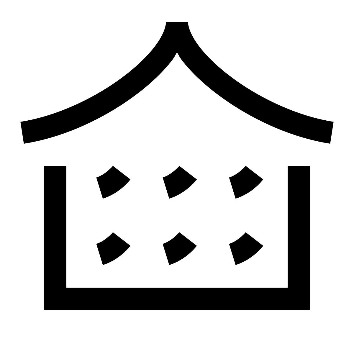 hieroglyphs style dipartimento icon