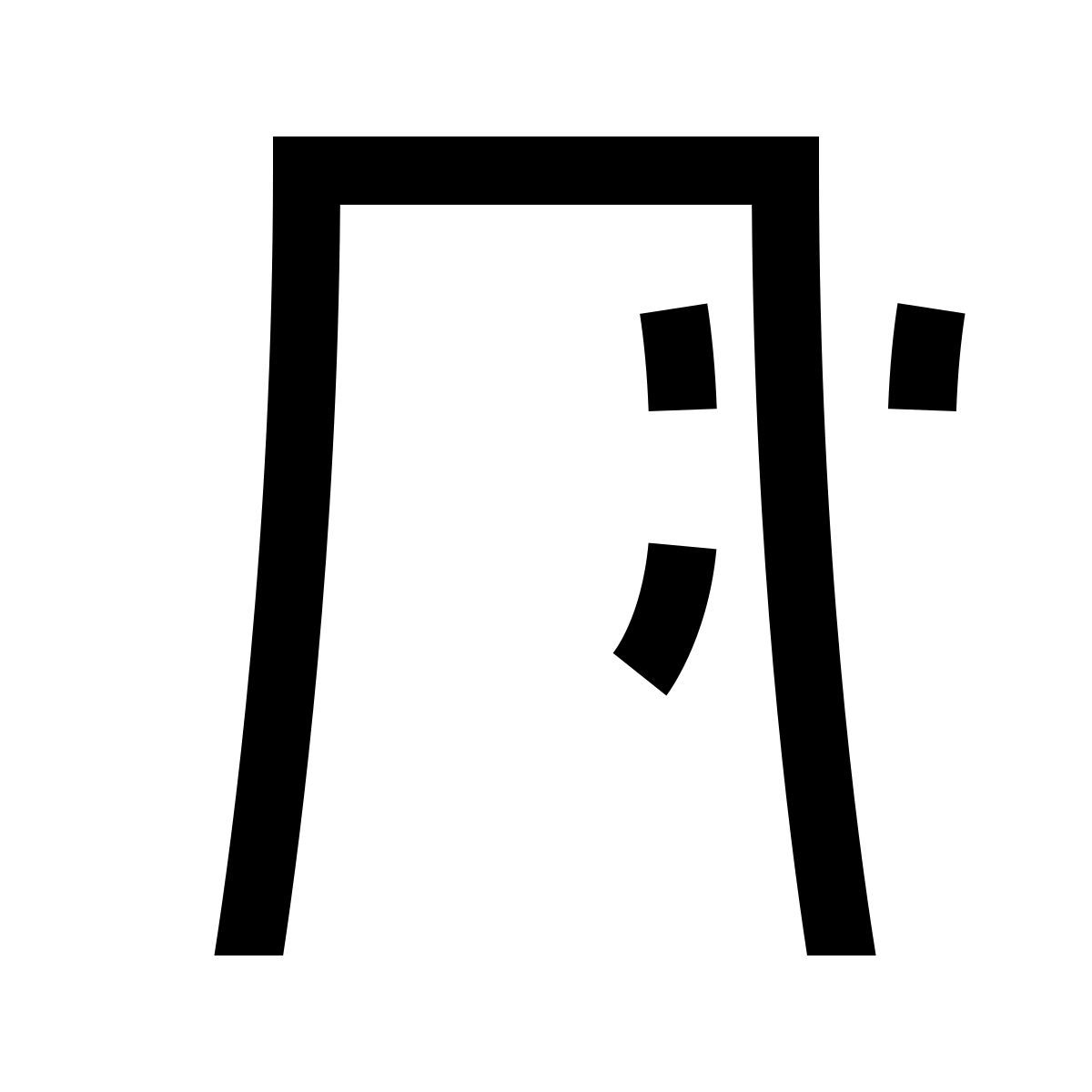 hieroglyphs style датчик двери icon