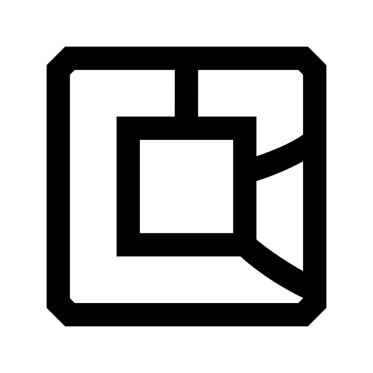hieroglyphs style gráfico de rosca icon