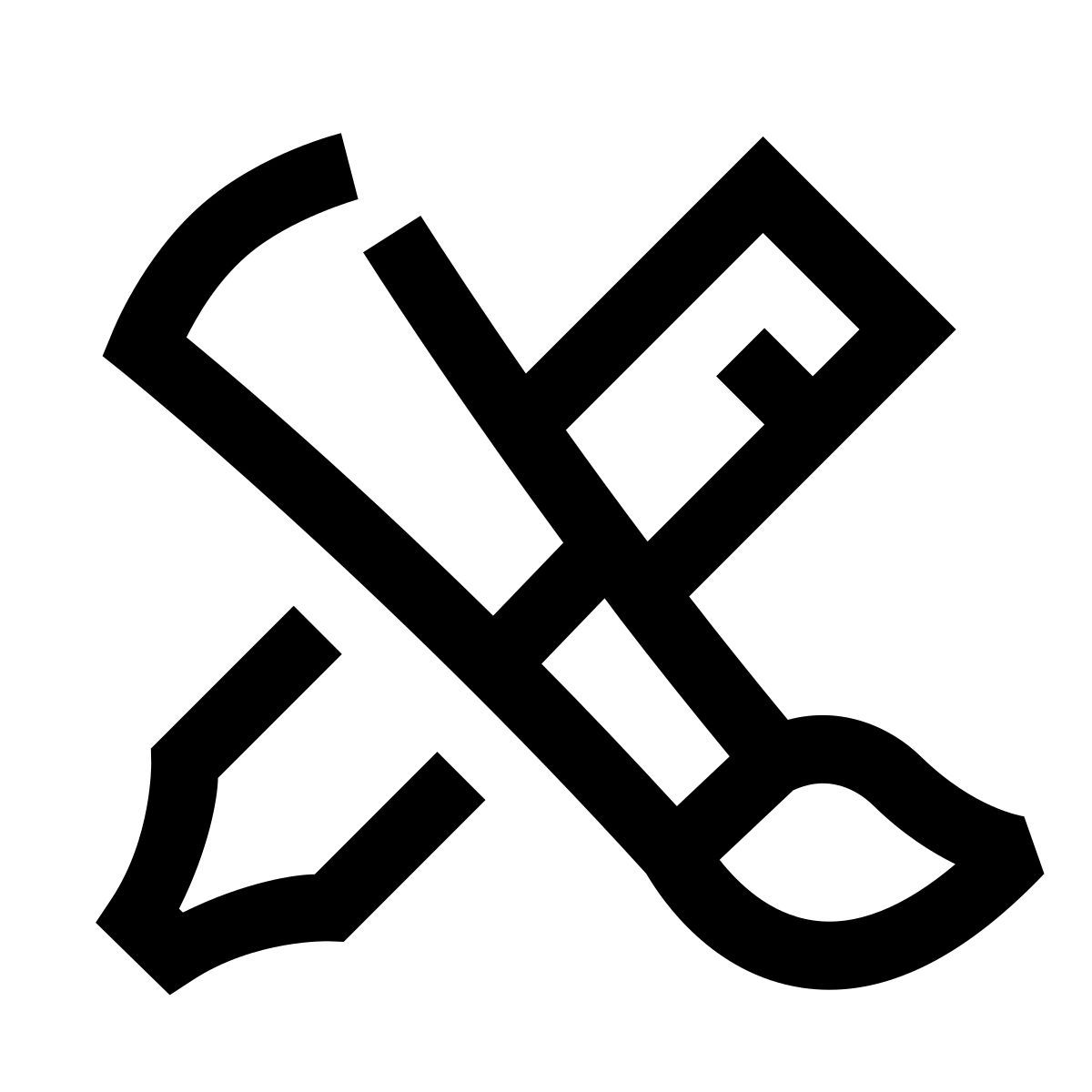 hieroglyphs style disegno icon