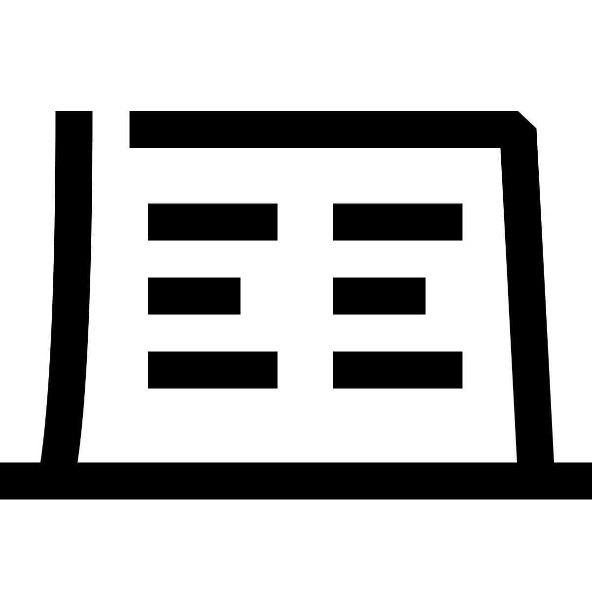 hieroglyphs style e learning icon