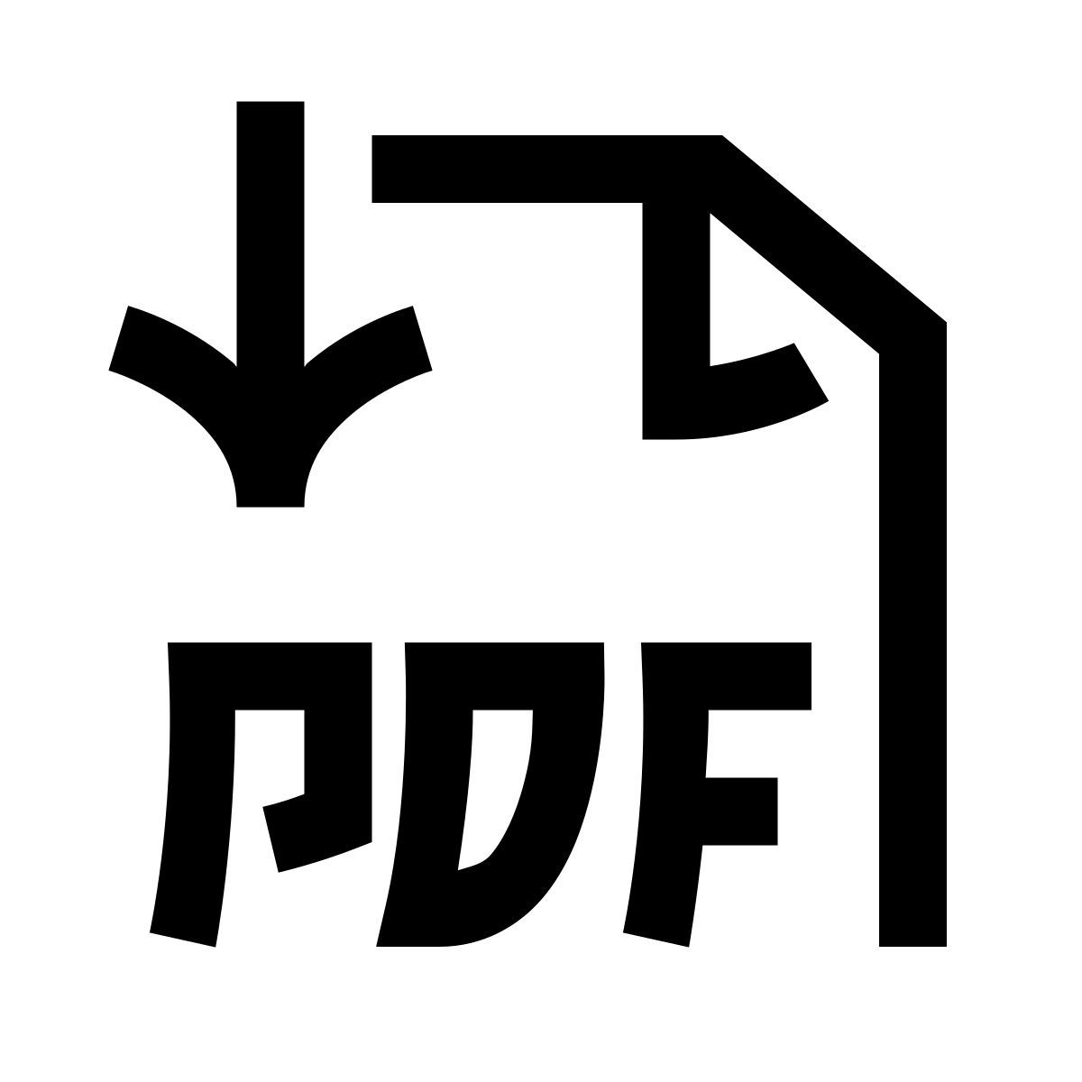 hieroglyphs style exportar pdf icon