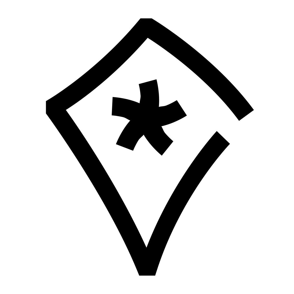 hieroglyphs style местоположение больницы icon