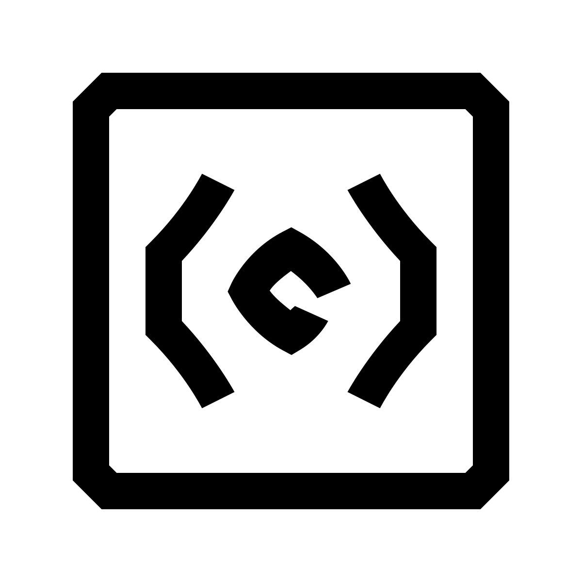 hieroglyphs style ящик пожарной сигнализации icon
