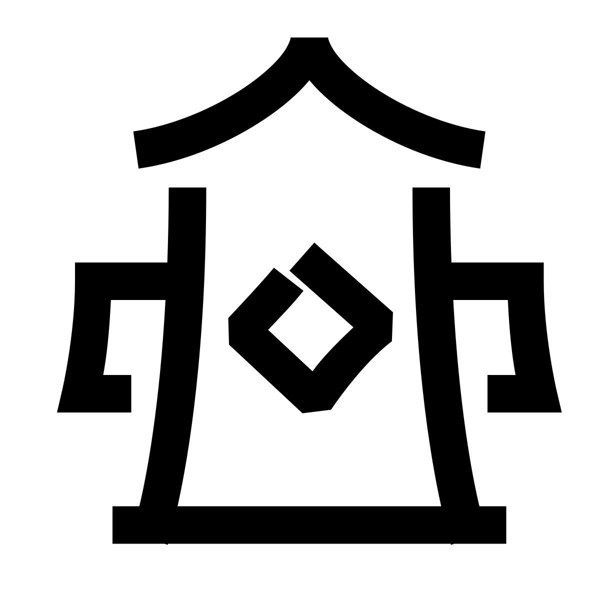 hieroglyphs style hidrante icon