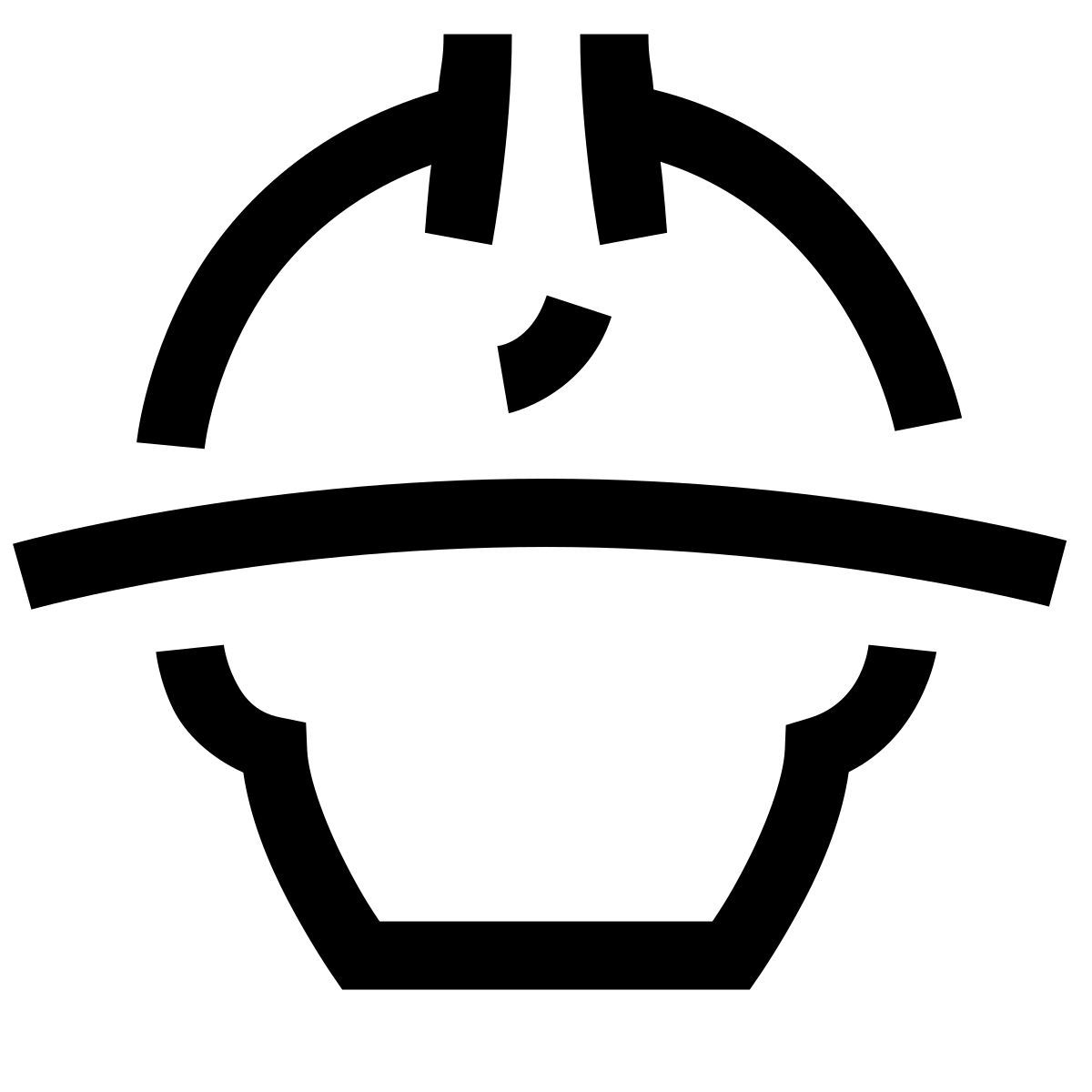 hieroglyphs style firefighter icon