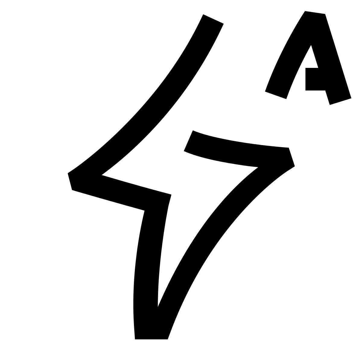 hieroglyphs style flash automático icon