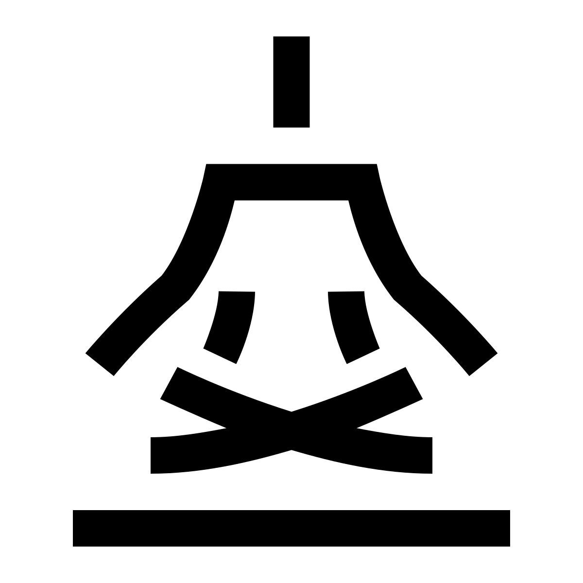 hieroglyphs style gourou flottant icon