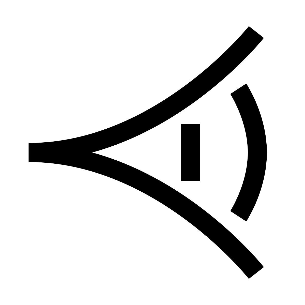 hieroglyphs style longitud focal icon
