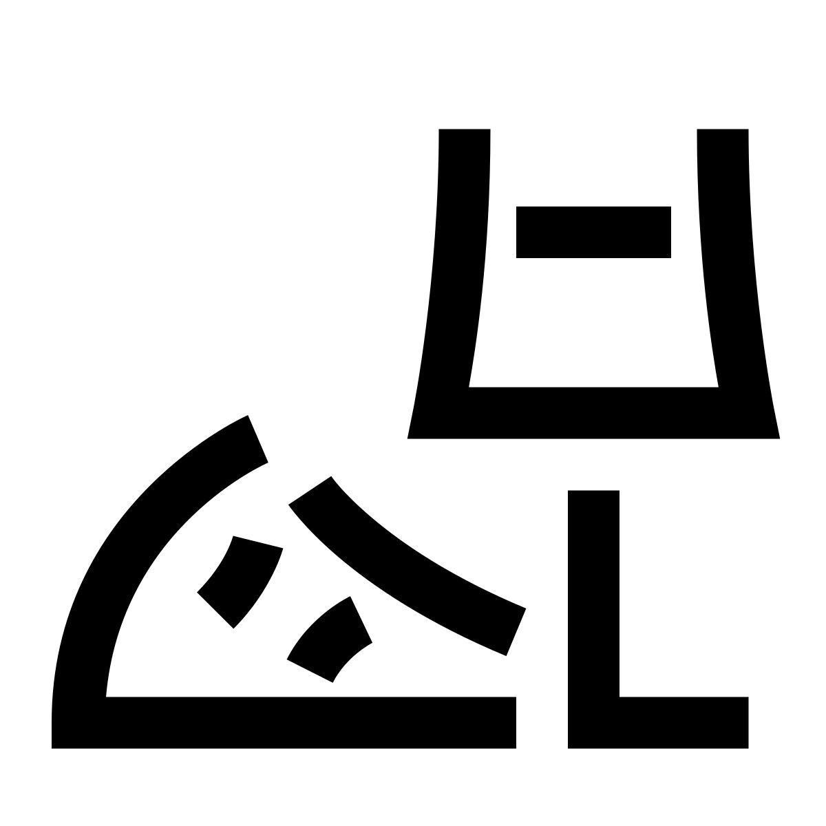hieroglyphs style nourriture et vin icon