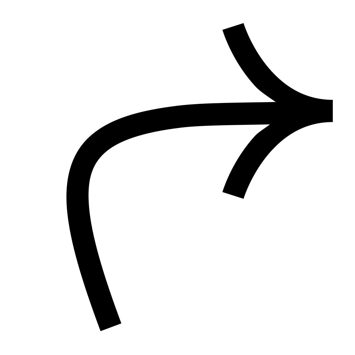 hieroglyphs style 前进箭头 icon