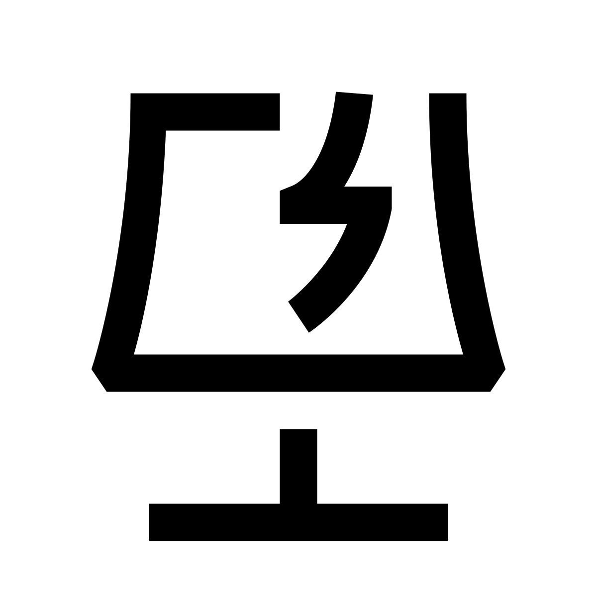 hieroglyphs style fragile icon