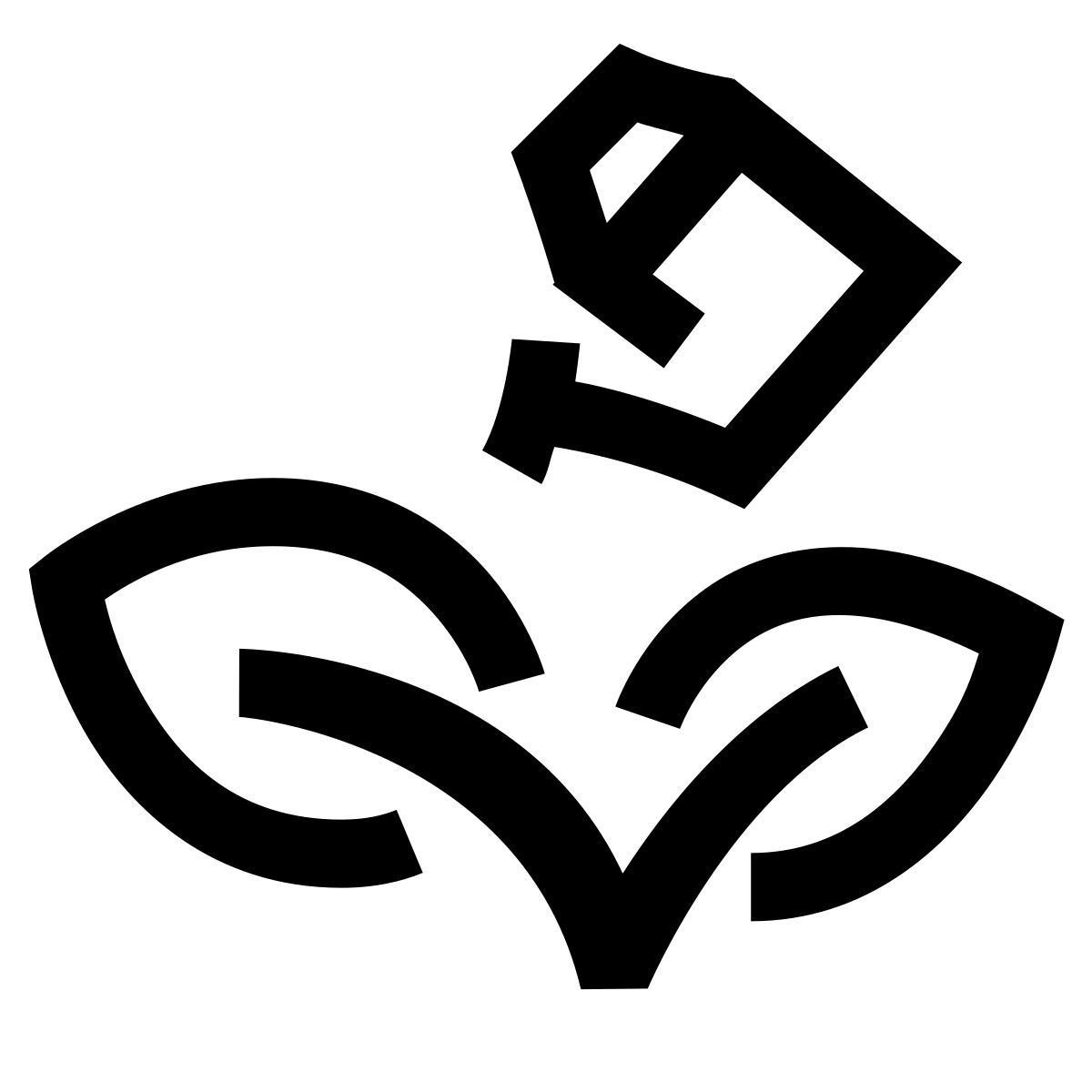 hieroglyphs style 庭 icon