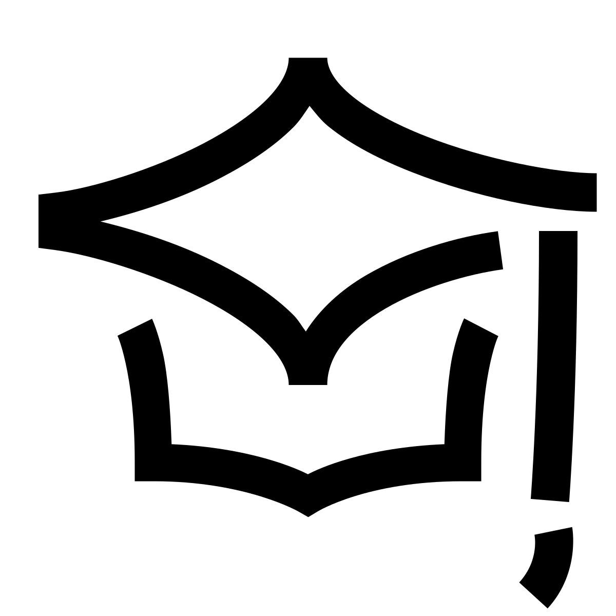 hieroglyphs style шапка выпускника icon