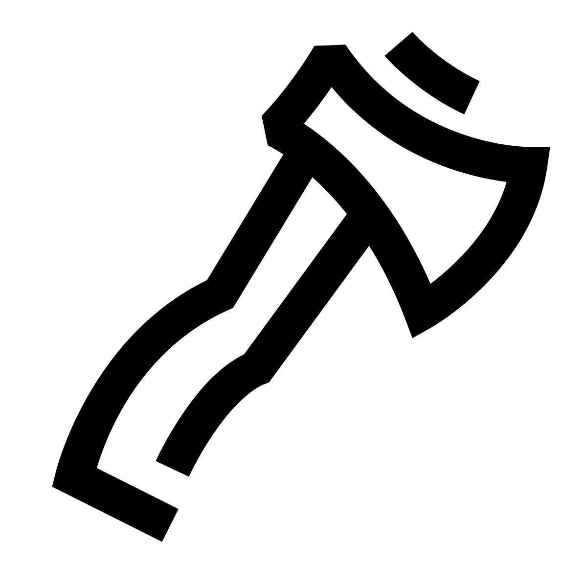 hieroglyphs style accetta icon