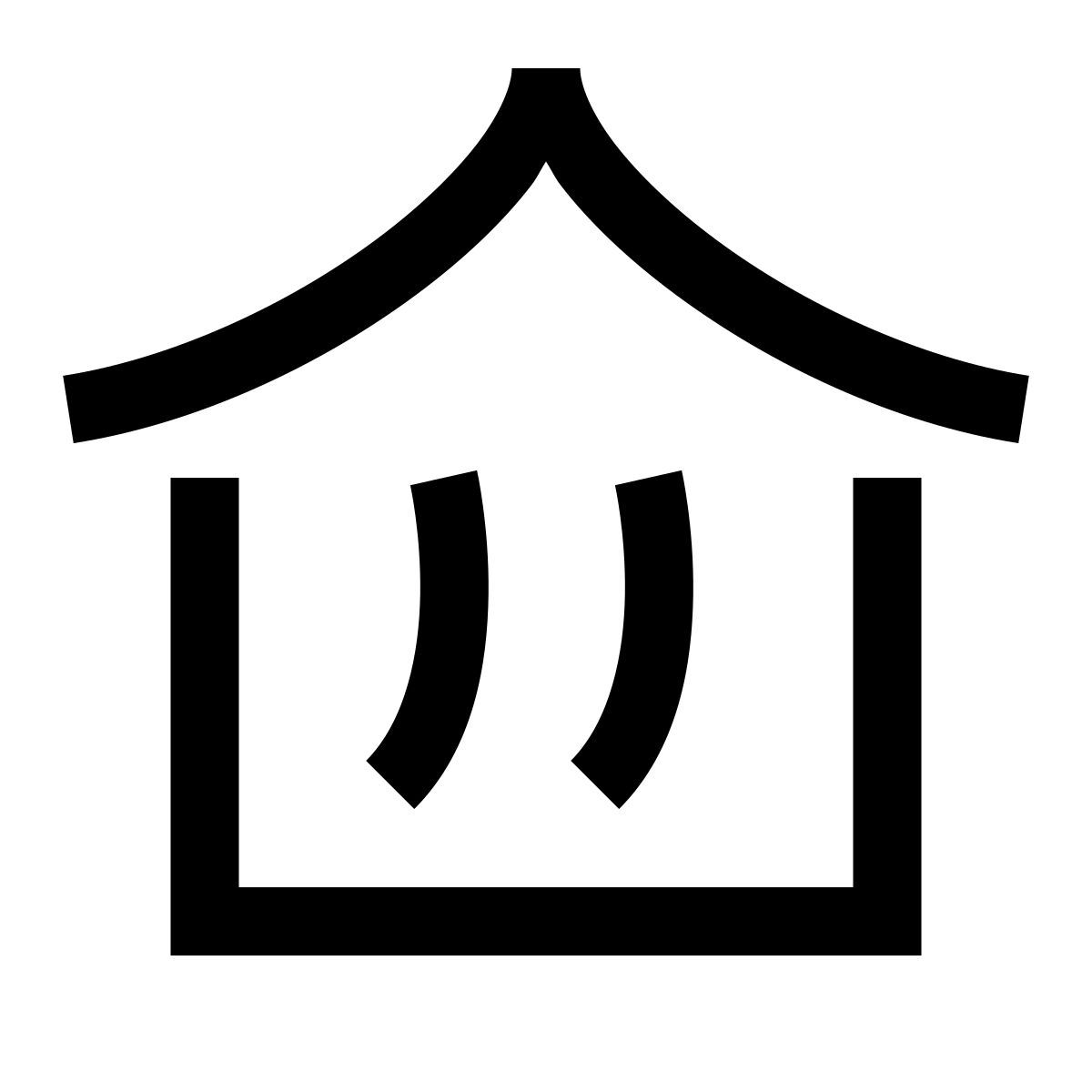 hieroglyphs style locale caldaia icon