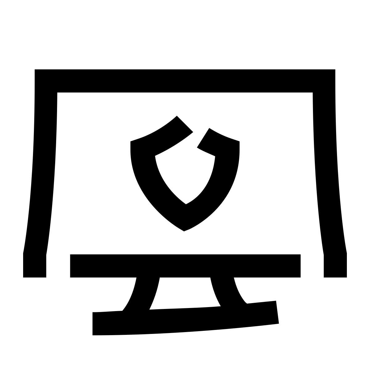 hieroglyphs style hips icon