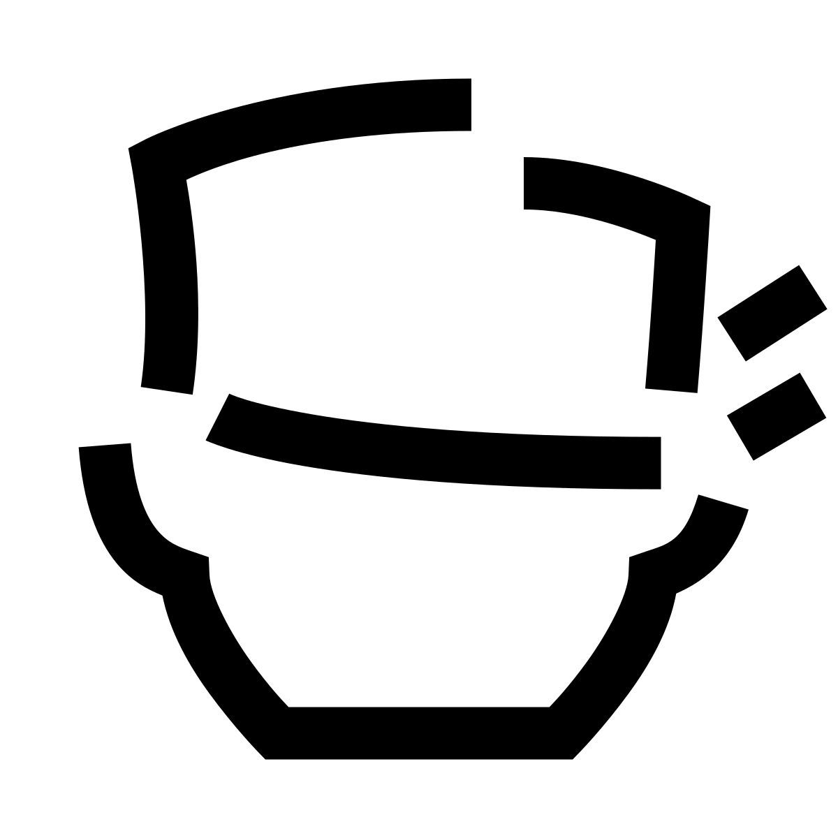 hieroglyphs style 無視 icon